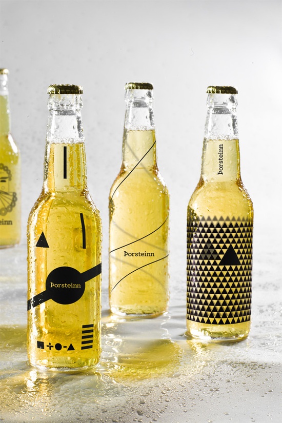 Porsteinn beeer bottles