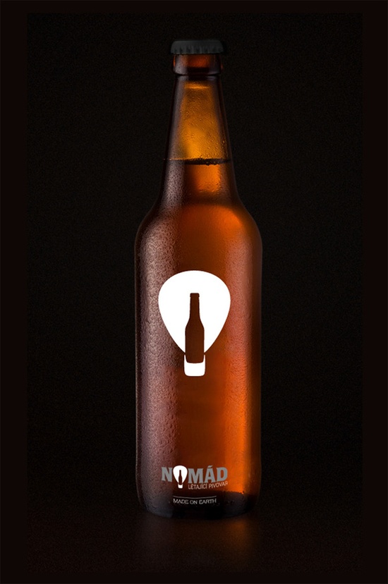 Nomad beer bottle