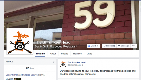 The Shrunken Head GR